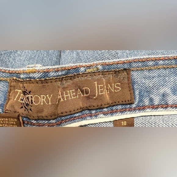 Territory Ahead Light Blue Denim Jeans Women Size 10 - Picture 4 of 13